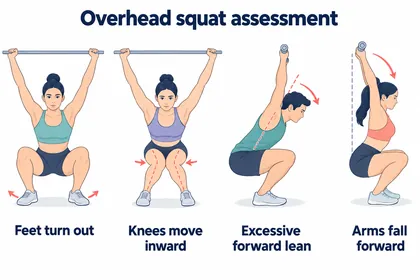 Overhead squat assessment