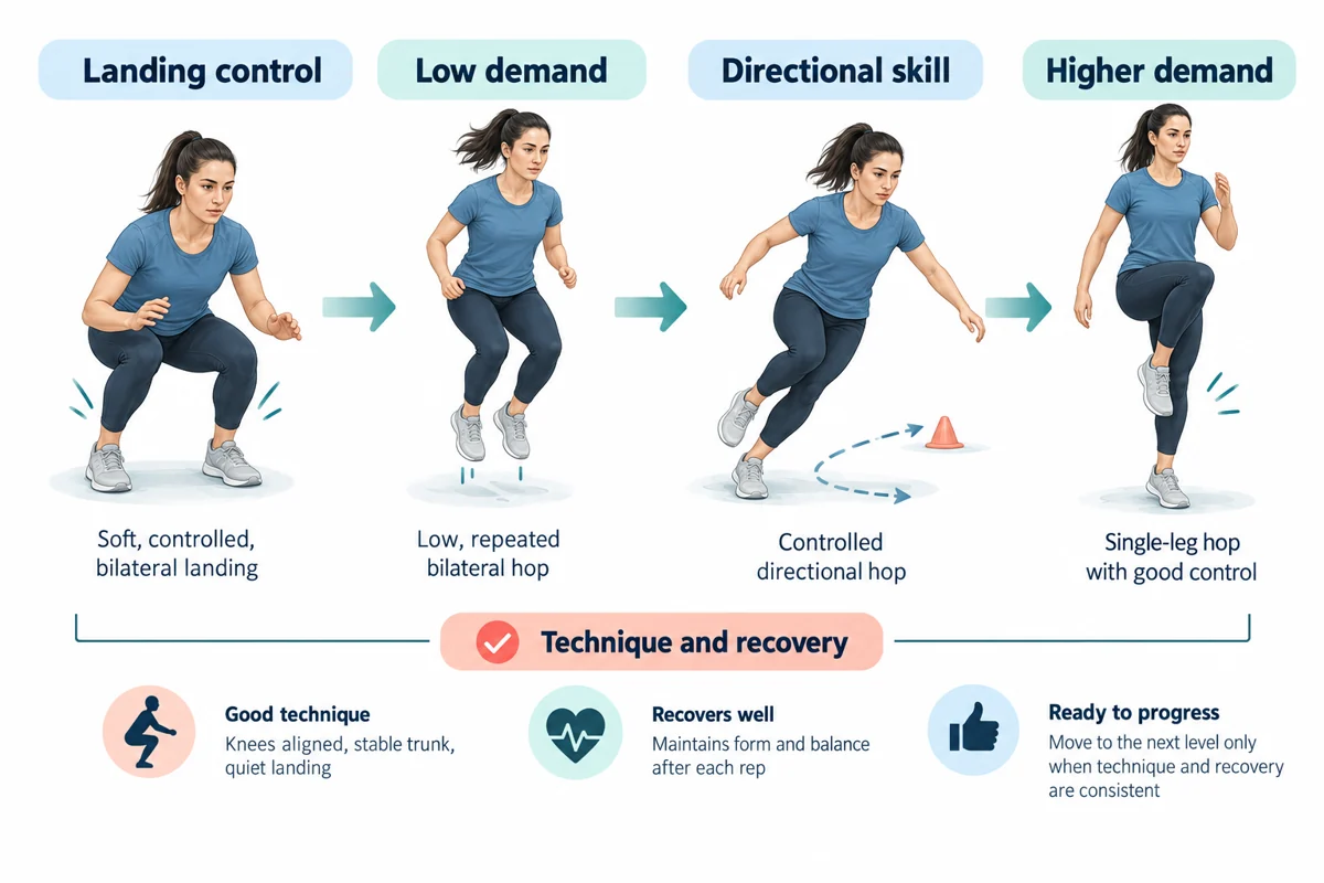NSCA Plyometric Progressions: Landing Quality Before More Demand